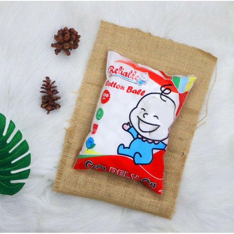 Reliable cotton ball isi 100/kapas bulat