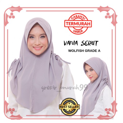 Hijab Vania Talita Serut Samping