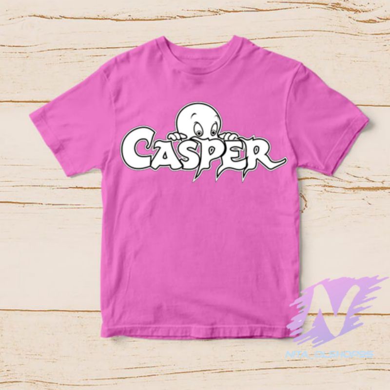 kaos anak kartun casper