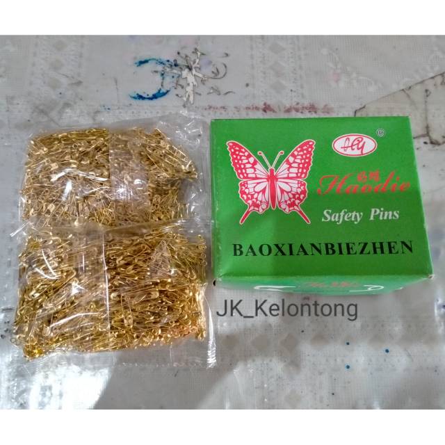 Peniti Mini Emas / Peniti Kecil Emas