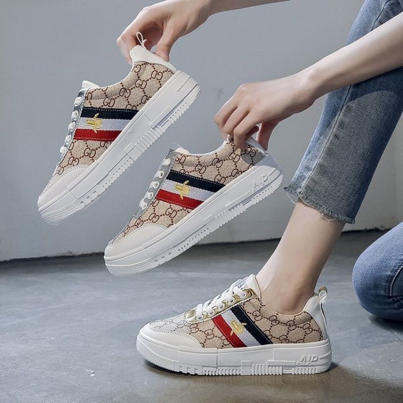 Sepatu Wanita Sneaker flat Perempuan Sneakers Spatu Cewek Import Korea Fashion SP-171