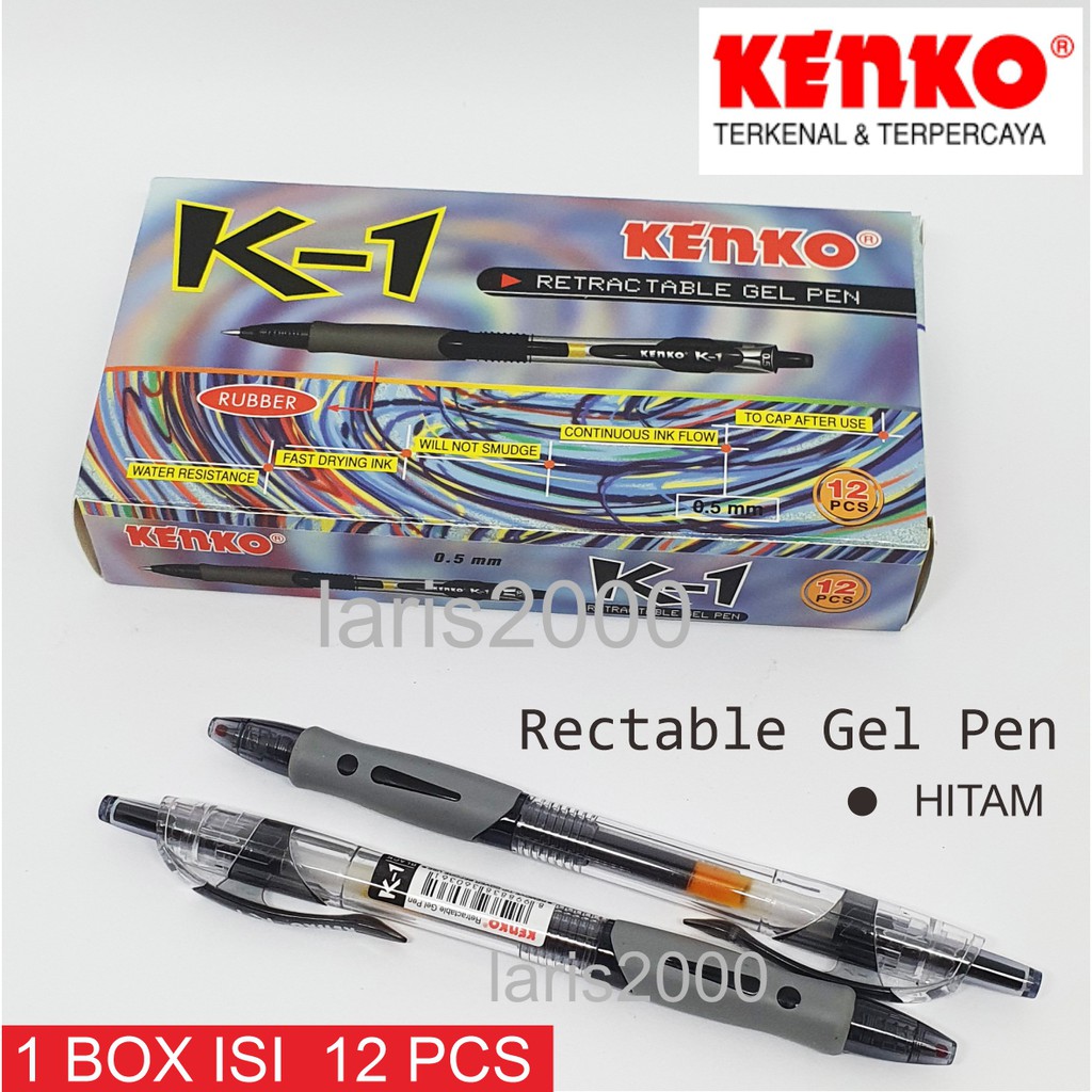 Pulpen Gel Kenko K1 (per pcs)