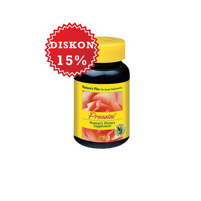 NATURE S PLUS PRENATAL COMPLEX   Suplemen Wanita Hamil  Menyusui Diskon