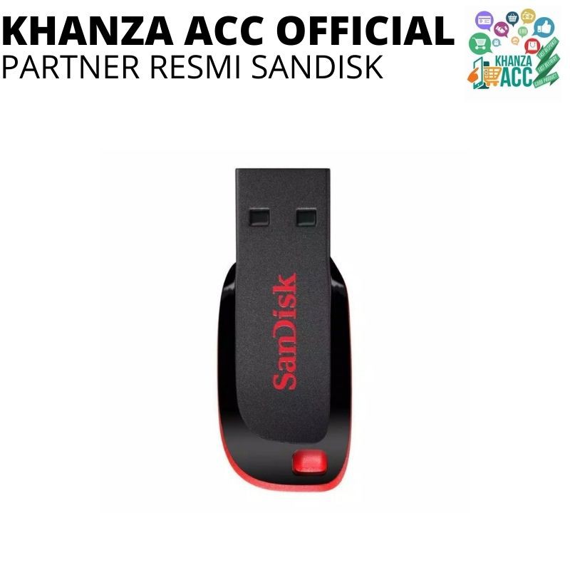 KHANZAACC FLASHDISK SANDISK 64GB CRUZER BLADE