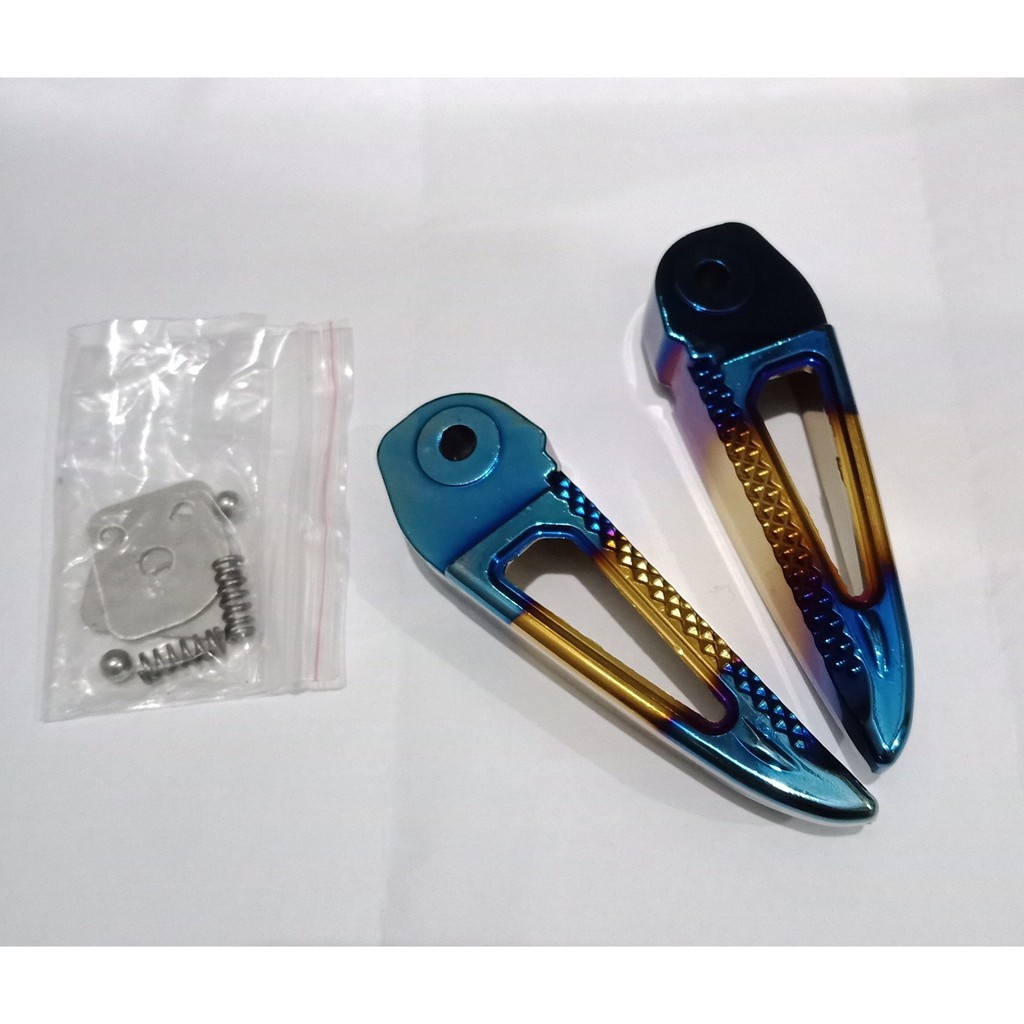 step pijakan footstep belakang model scoopy TWO TONE honda beat old beat fi cbs vario 110 dll motor