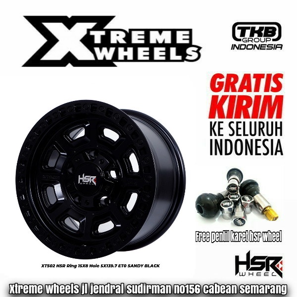 velg offroad jeep ring 15 hsr untuk feroza katana jimny taft vitara