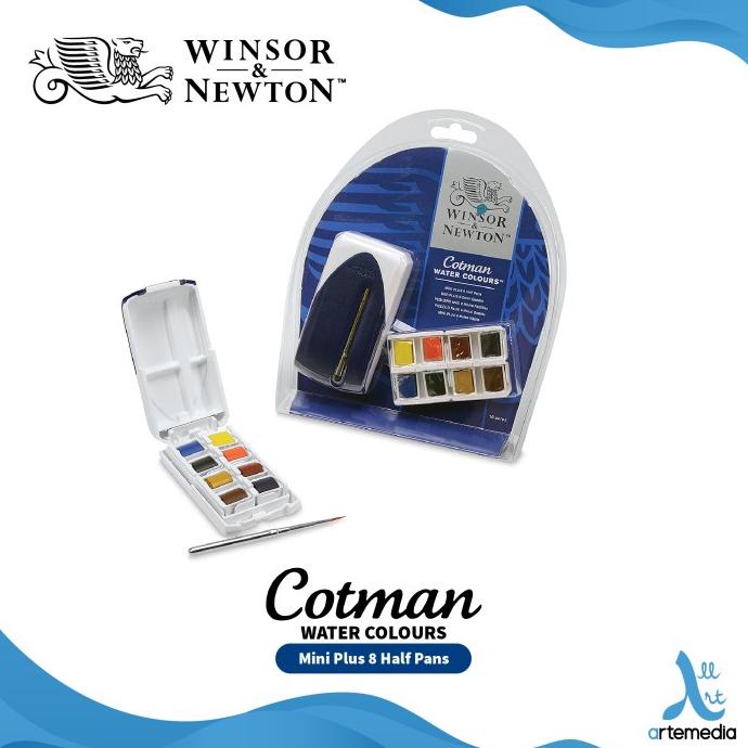 

Cat Air Winsor & Newton Cotman 8 Half Pan Mini Plus Set Watercolor