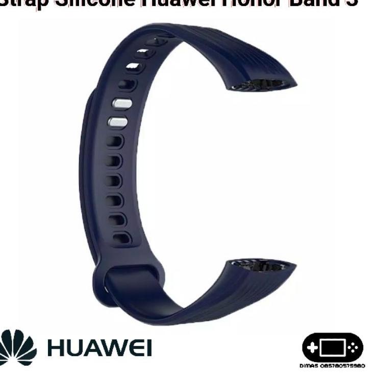Strap Silicone Huawei Honor Band 3 Silikon Tali Jam Smartwatch ➤↓ ➾ _
