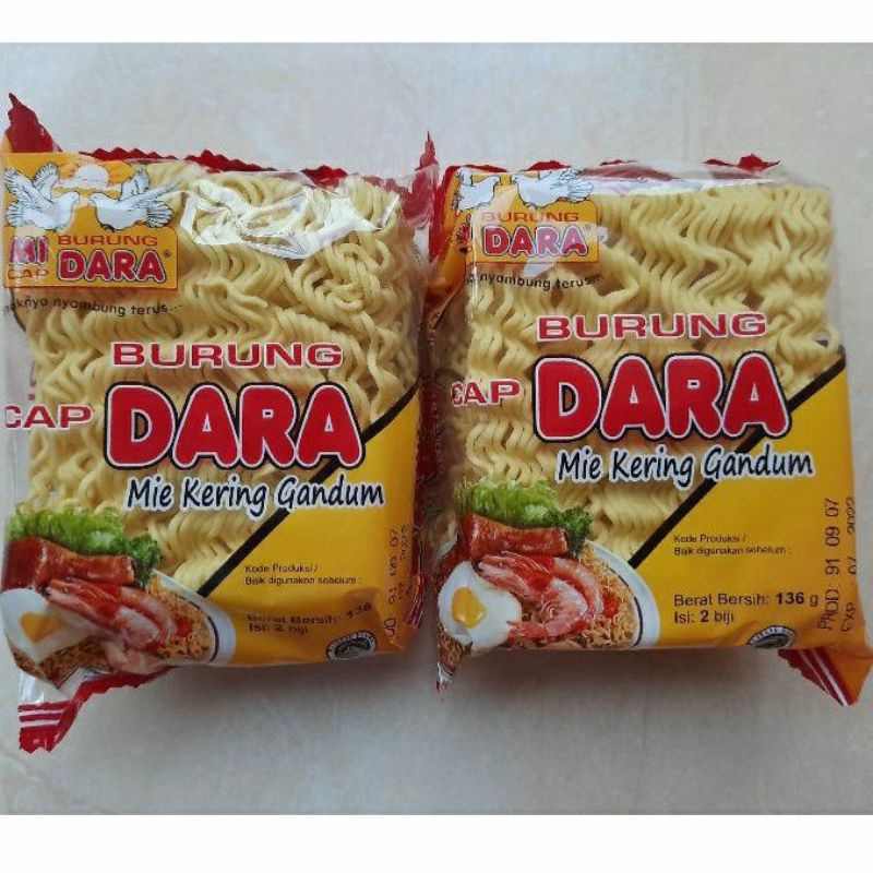 

mie burung dara 136g
