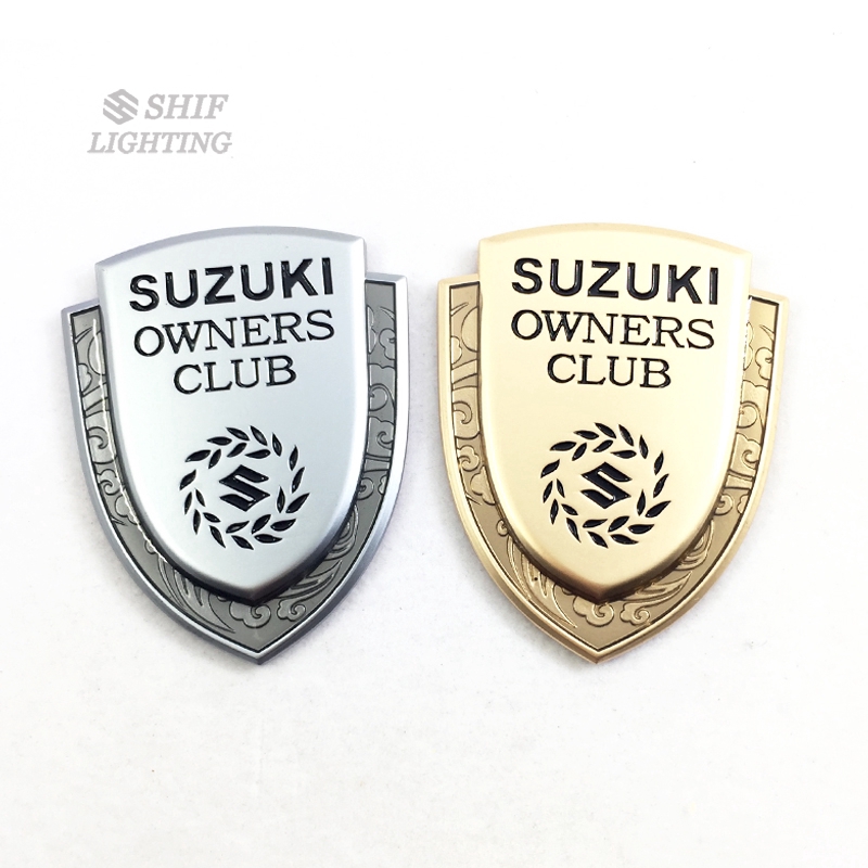 Suzuki OWNERS Stiker Dekorasi Bentuk CLUB Mewah