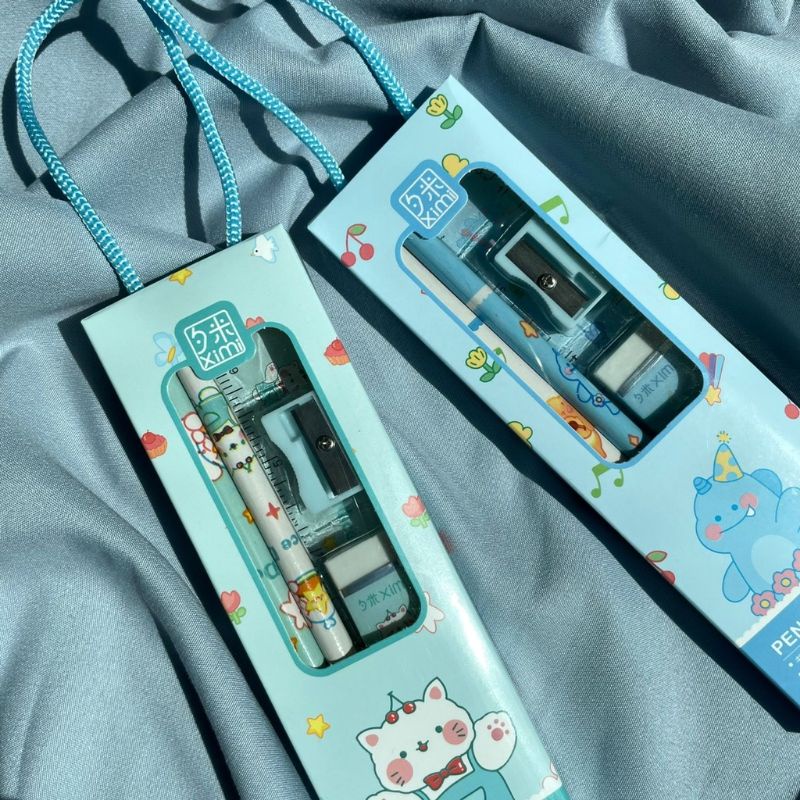

Paket Ximi Set 5 in 1 Paket Lengkap Stationery Lucu Unik Kado Viral Termurah