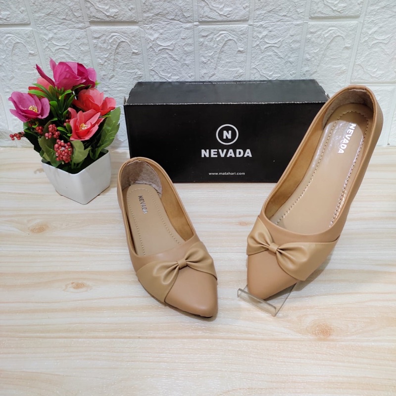 Flatshoes Nevada Original/Sepatu Balet Wanita/Slip On