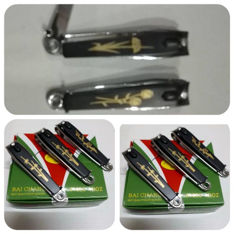 

gunting kuku baicang besar motif hitam