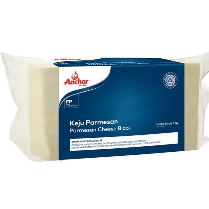 

Anchor Parmesan Block / Keju Parmesan (repack 100gr)