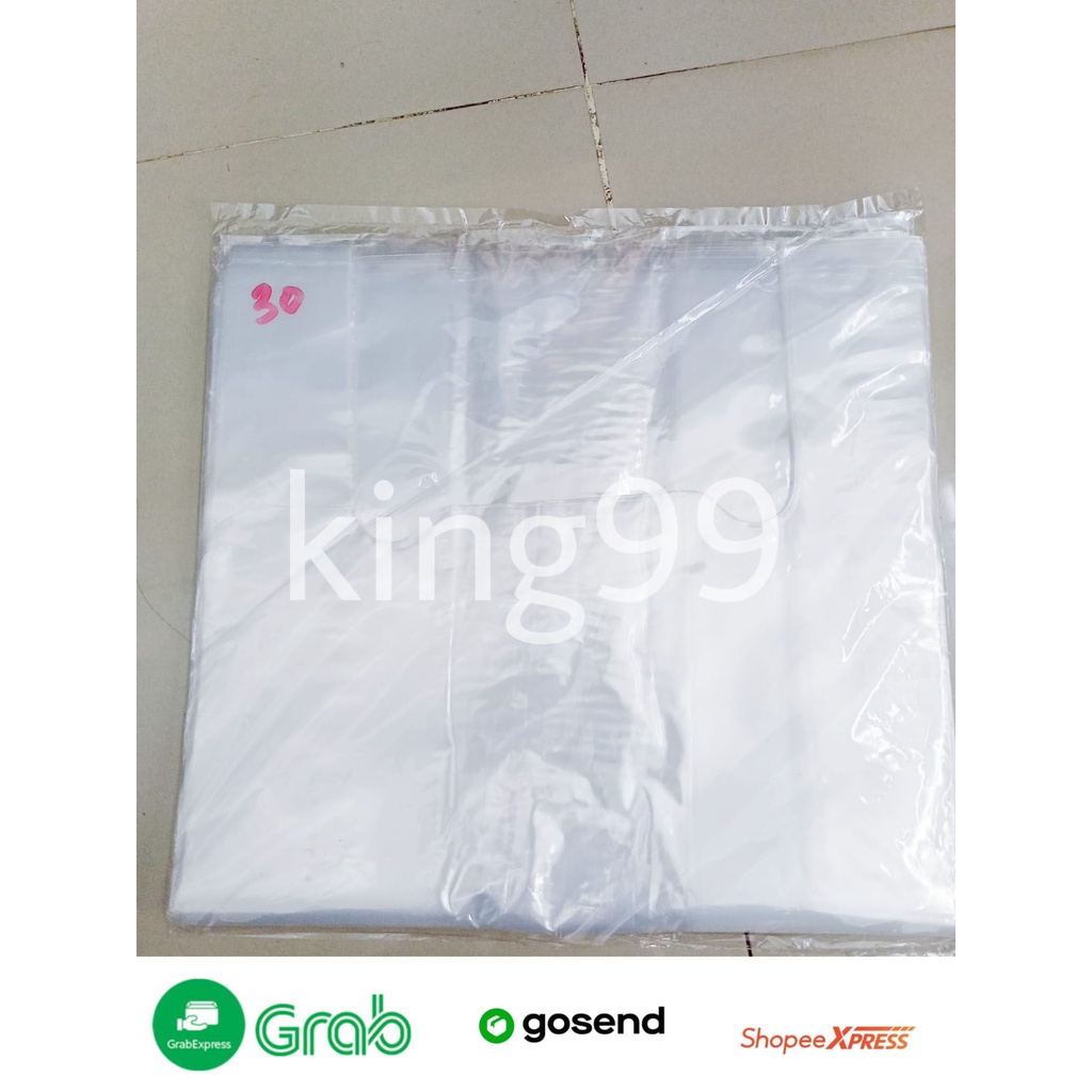 Kantong Kresek Plastik PE Bening PARTY 30 isi 25 lembar