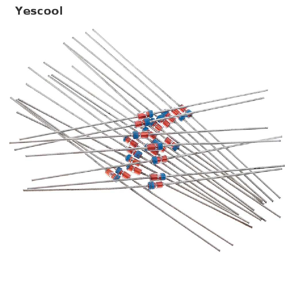 Yescool 20Pcs 1N34A DO-35 Detektor Dioda germanium AM / FM radio TV