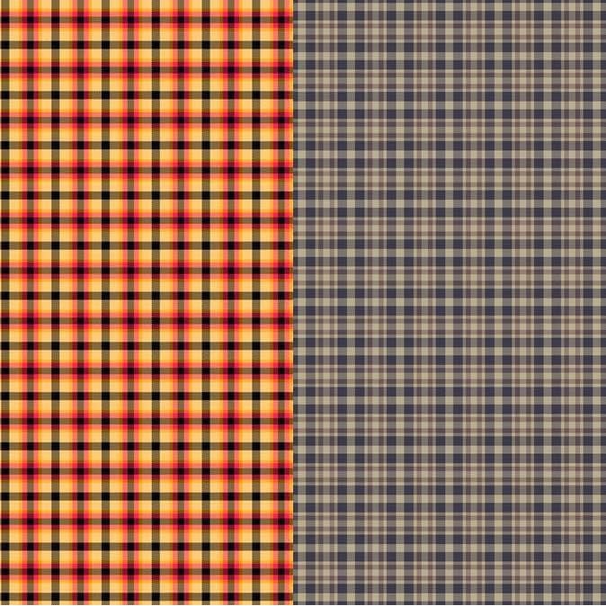 Kertas Scrapbook - Tartan Design (2)
