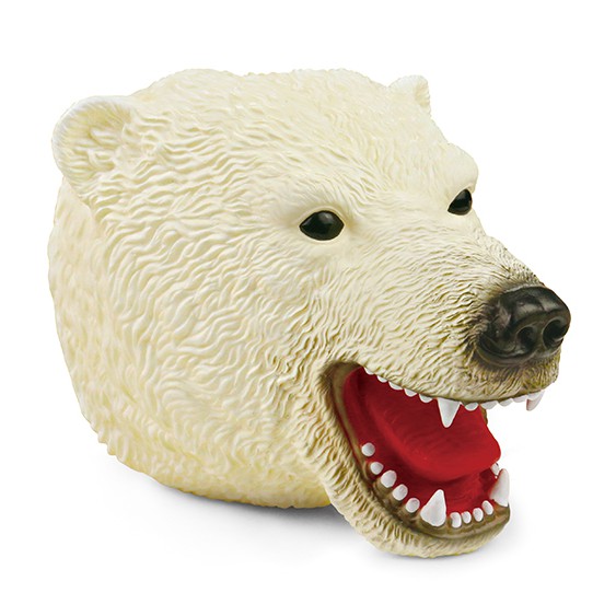 KKV - NEW CANNA 8 Inch Polar Bear X306 / Hand Puppet / Mainan Anak / Figur Hewan