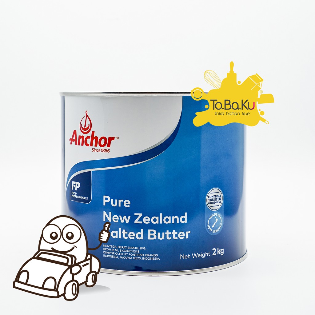 

Anchor Tinned Butter / Golden Fern 2kg