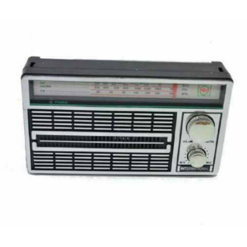 radio jadul 3band radio international F 4250