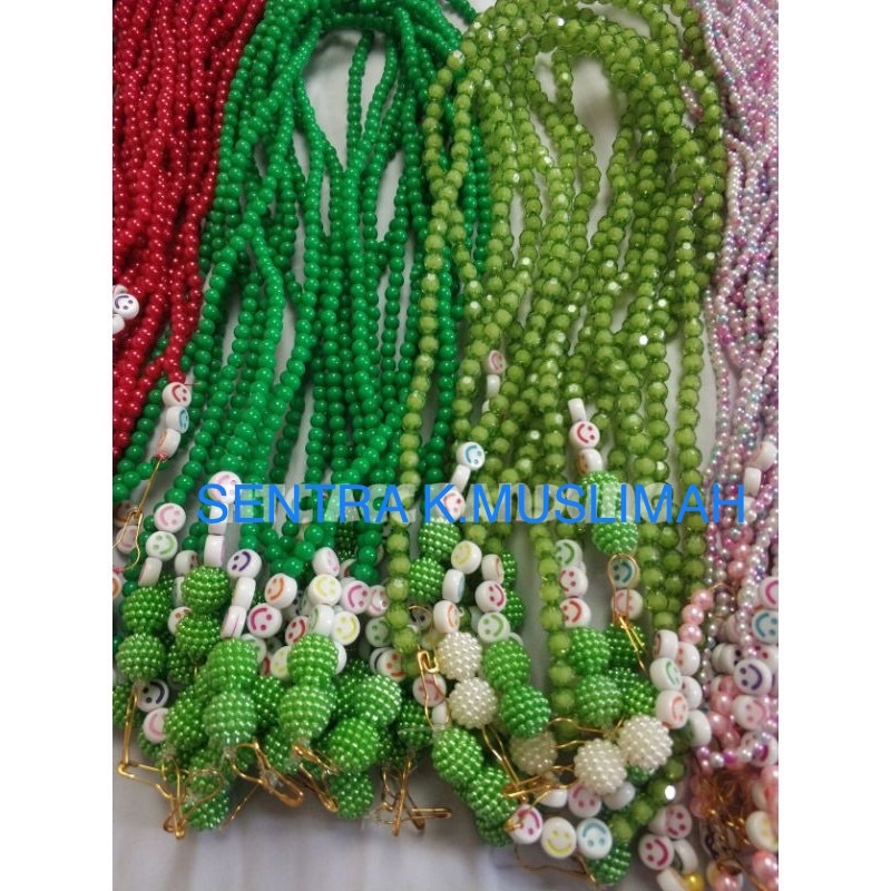 kalung mutiara/kalung fashion hijab