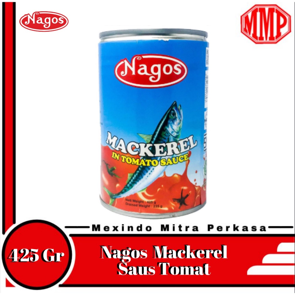 

Nagos Mackarel/ Sarden Kaleng 425gr