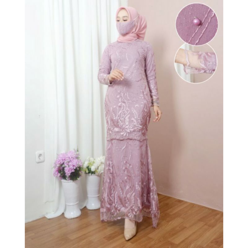 (REALPICT) GAMIS DUYUNG ANDARA // KEBAYA MODERN // GAMIS TERBARU // GAMIS DUYUNG