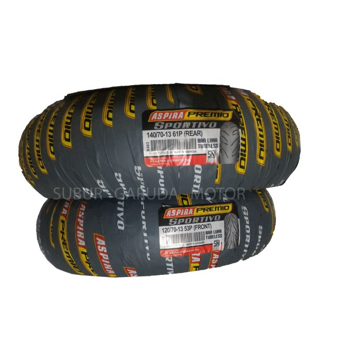 ASPIRA PREMIO 140/70 & 120/70 13 SPORTIVO BAN NMAX N MAX Ori