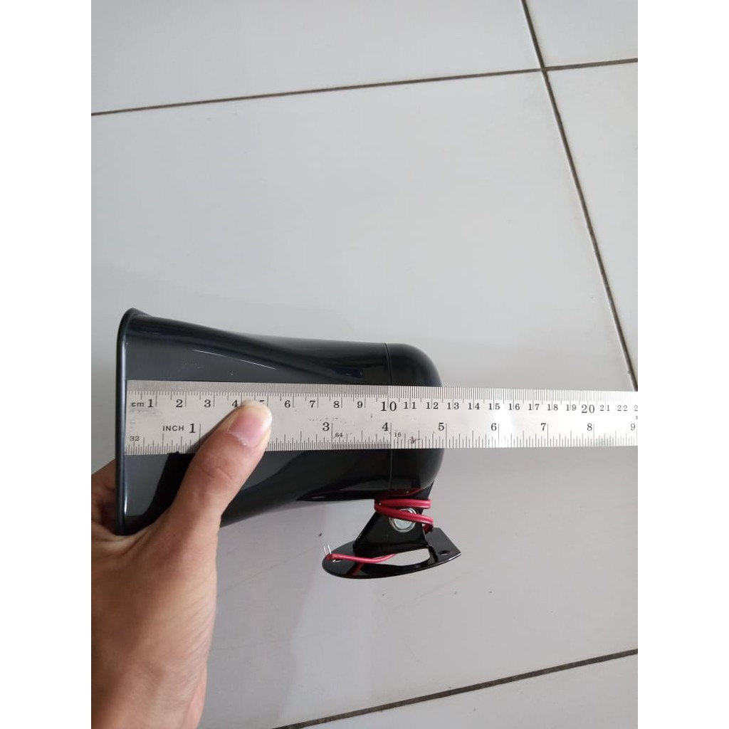 Speaker NARAE NSH 90, Speker sirene kotak 12 Watt 8 OHM, Klakson NARAE Sirine Polisi