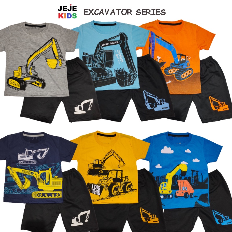 Setelan Anak Excavator JEJE KIDS