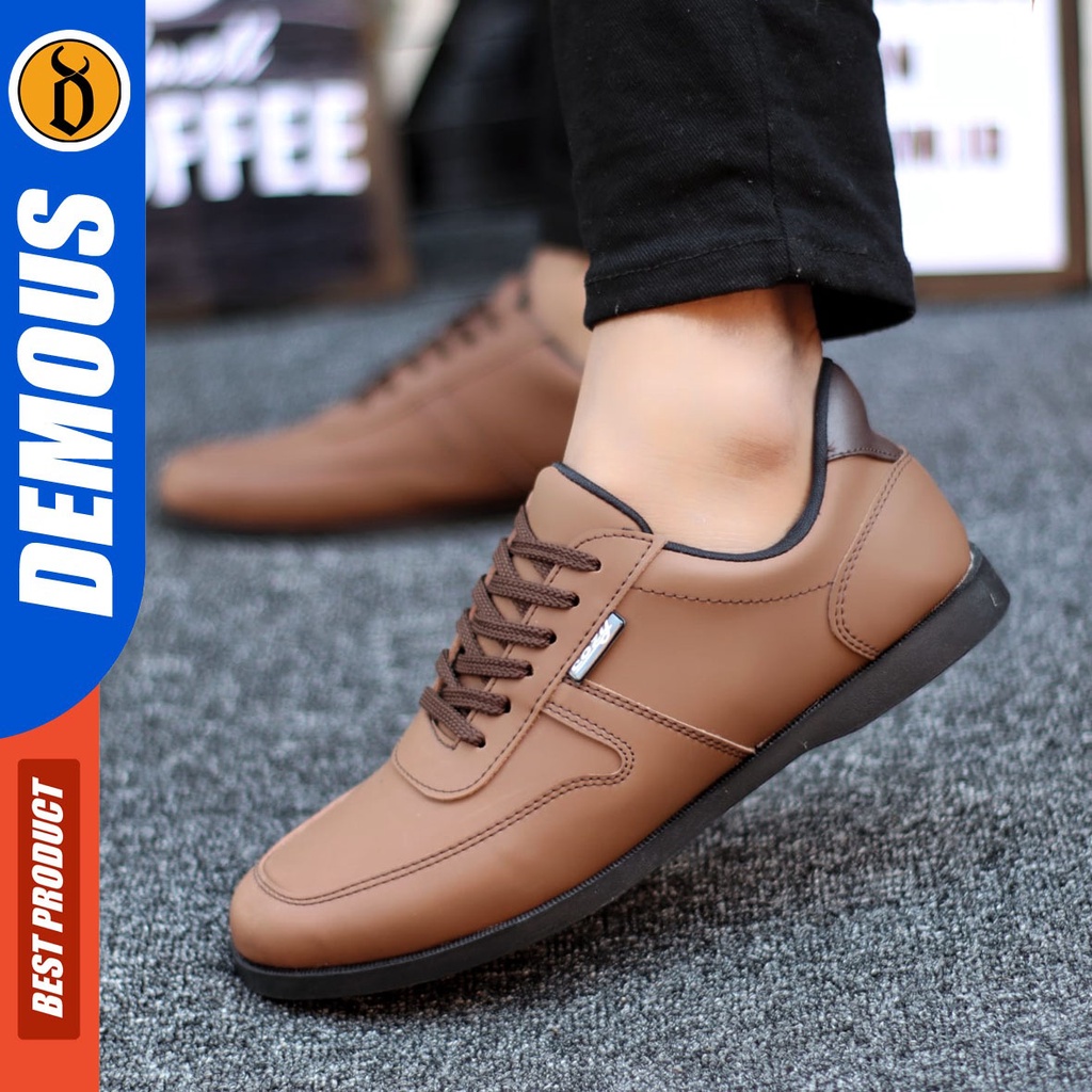 DEMOUS Monzo - Sepatu Formal Pria Pantofel