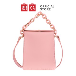 MINISO Tas Selempang Wanita Bahu Pouch Rantai Sling Bag MINISO Tas Selempang Wanita Bahu Pouch Rantai Sling Bag