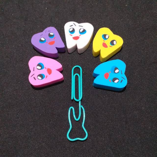 

Penghapus bentuk gigi