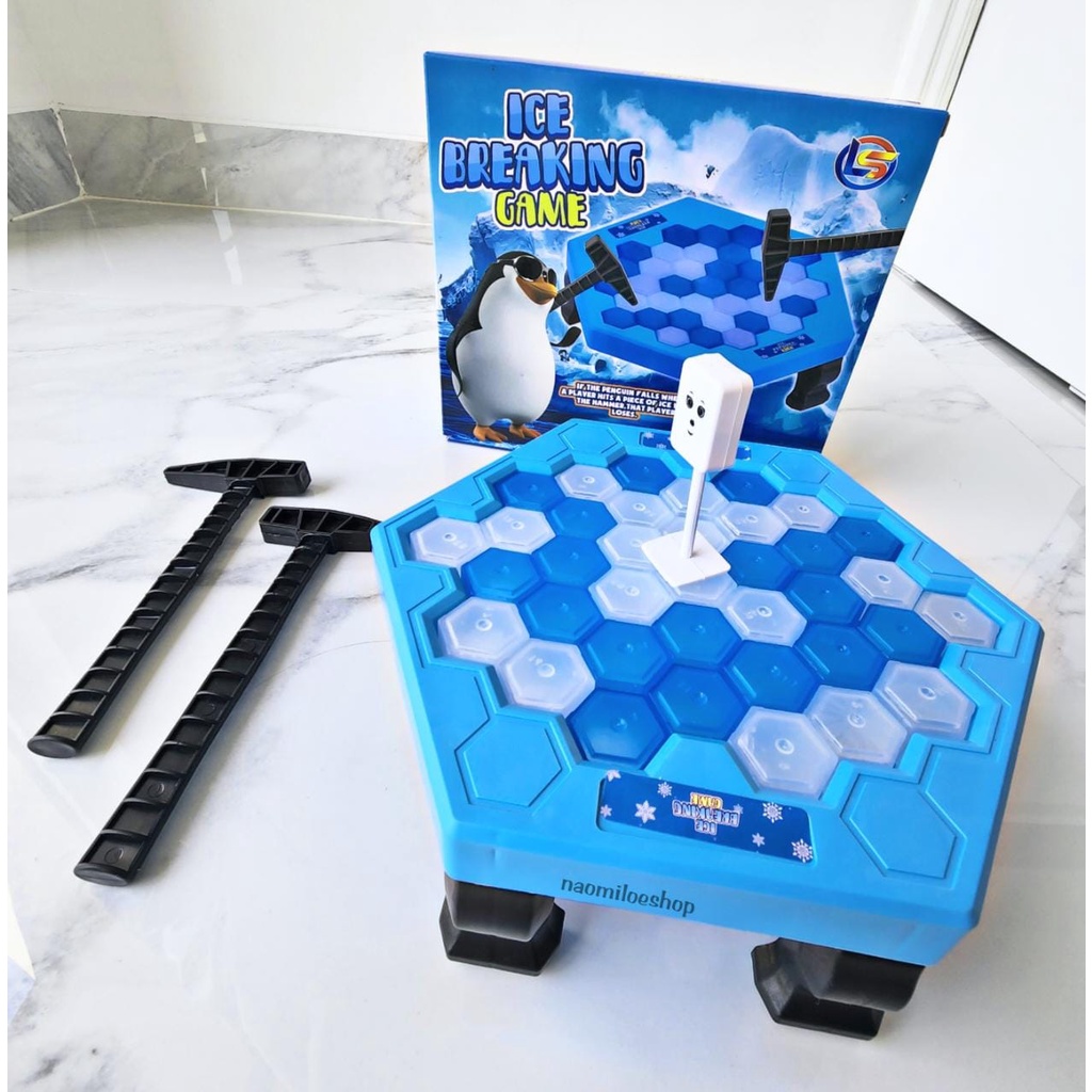 Mainan Anak Penguin Trap Kemasan Dus / Mainan Save Penguin Ice Breaking GAMES  Penguin Pinguin Games