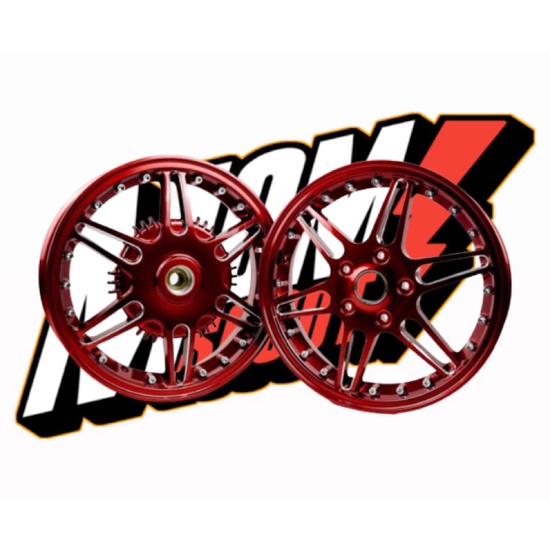 Jual Velg Riezto Model Marus W Red Shopee Indonesia