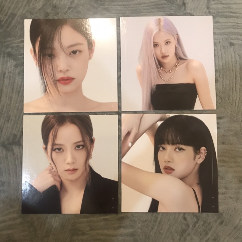 blackpink photocard photo the album lisa jennie jisoo rose rose gone solo 0327 lalisa