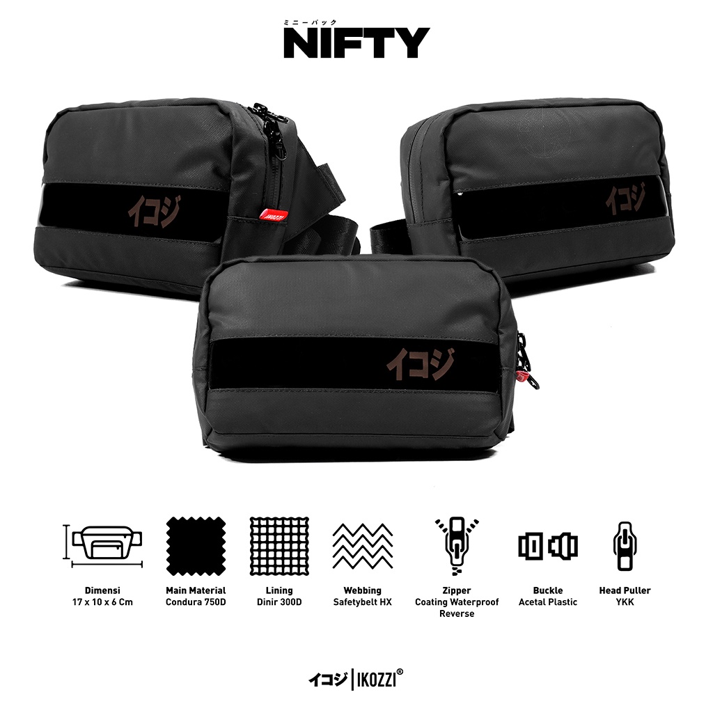 Ikozzi Nifty Mini Pack - Tas Selempang Mini