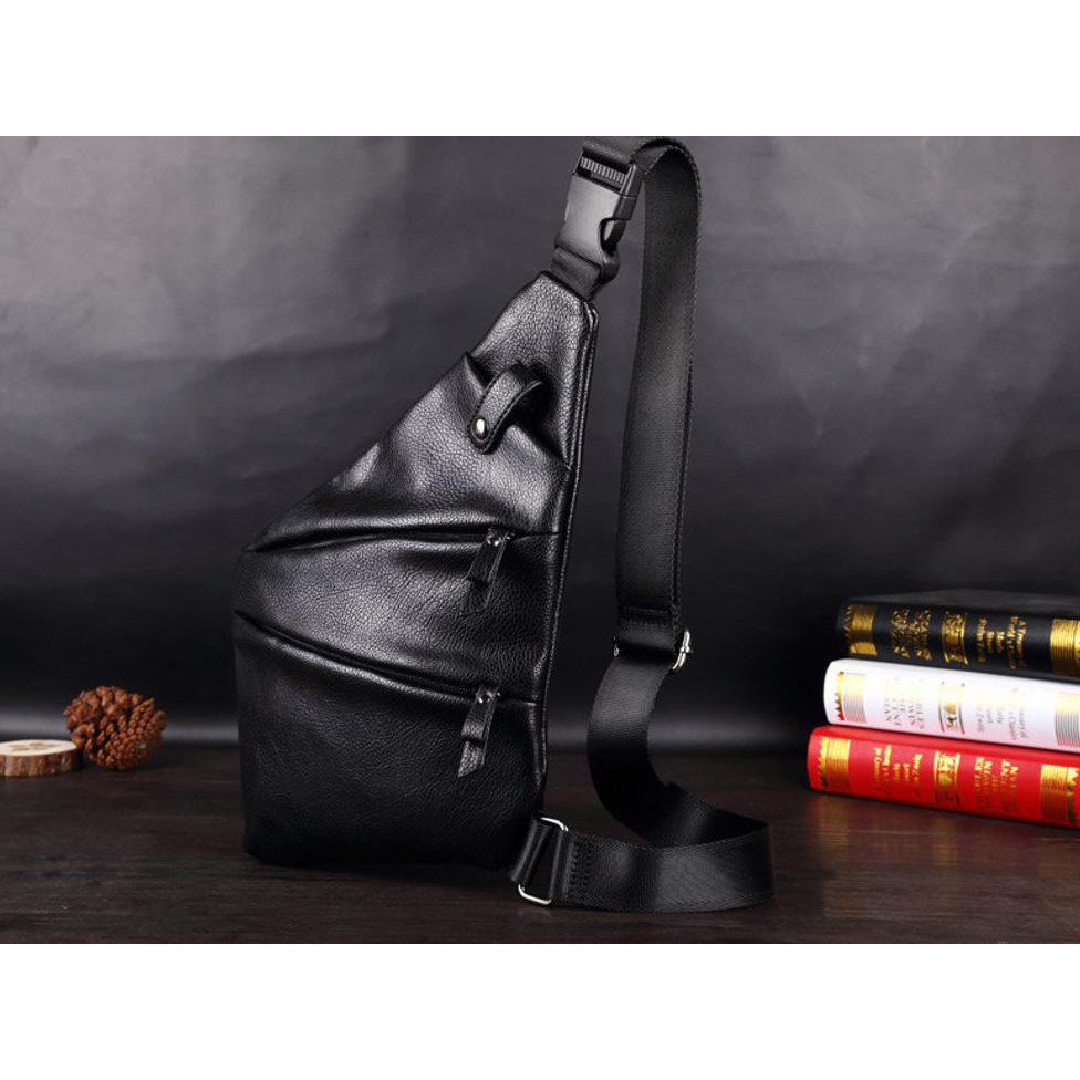 Paling Murah Tas Pria-Tas Selempang Pria Keren Bagus Tsd04 Tas Ipad Sling Bag Tas Santai Tas Dada