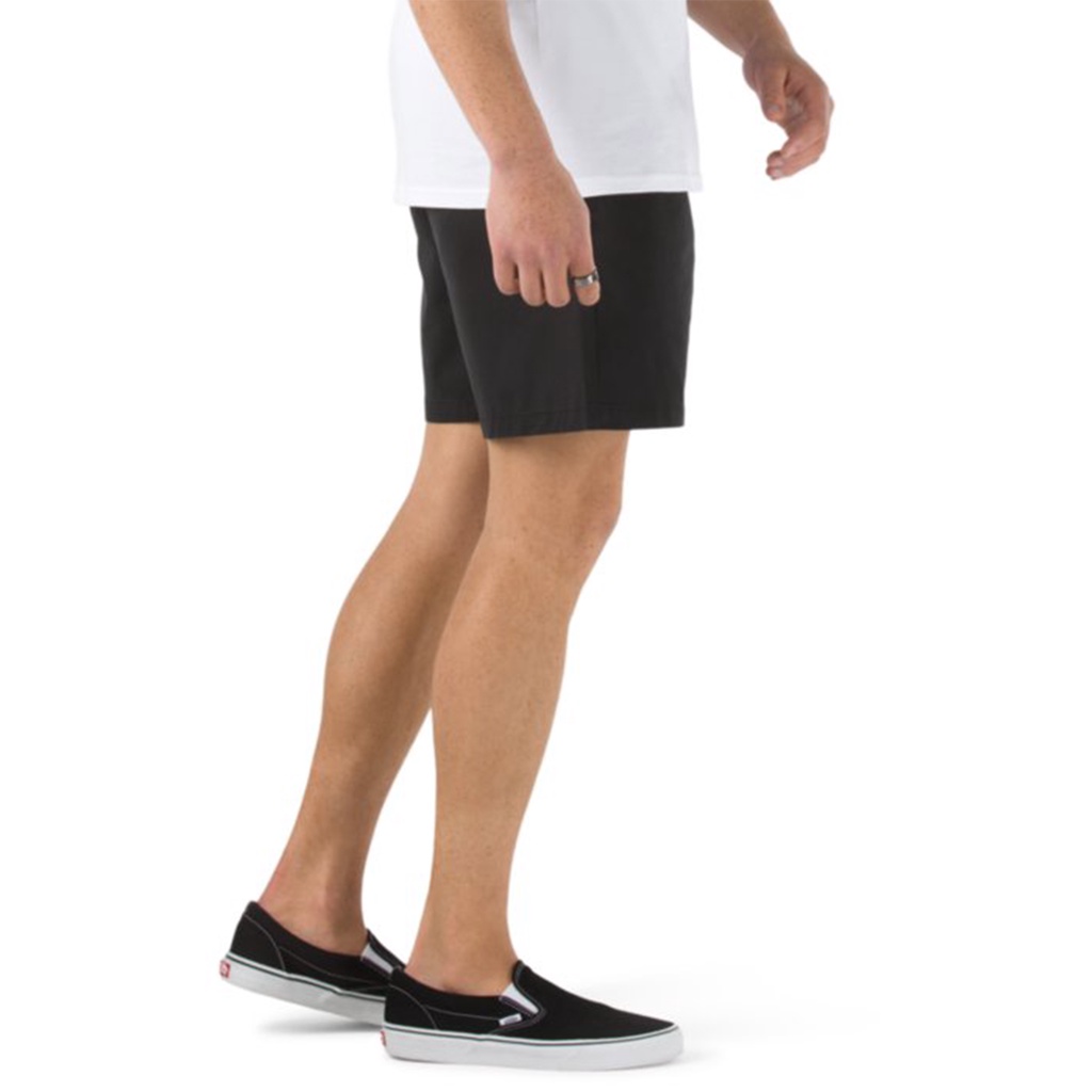 CELANA PENDEK VANS OFF THE WALL | RANGE RELAXED ELASTIC SHORT BLACK