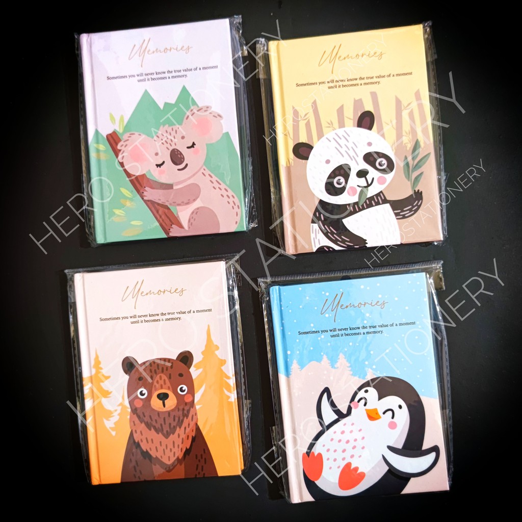 

Joyko diary buku catatan agenda panda beruang koala pinguin D-1115MM