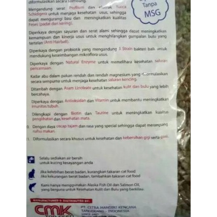 Cuci Gudang|SQ23|Beauty cat pakan kucing