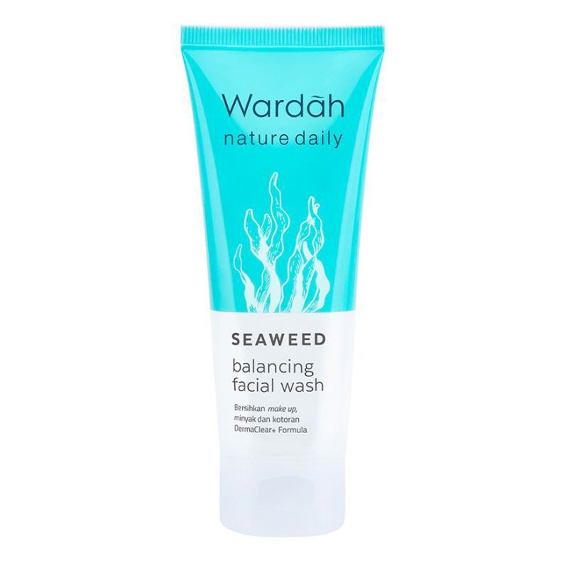 WARDAH Nature Daily Seaweed Balancing Facial Wash - 60ml