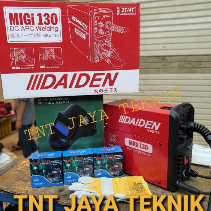 MESIN LAS CO2 DAIDEN MIGi 130 2T dan 4T / TRAFO LAS DAIDEN MIGI 130