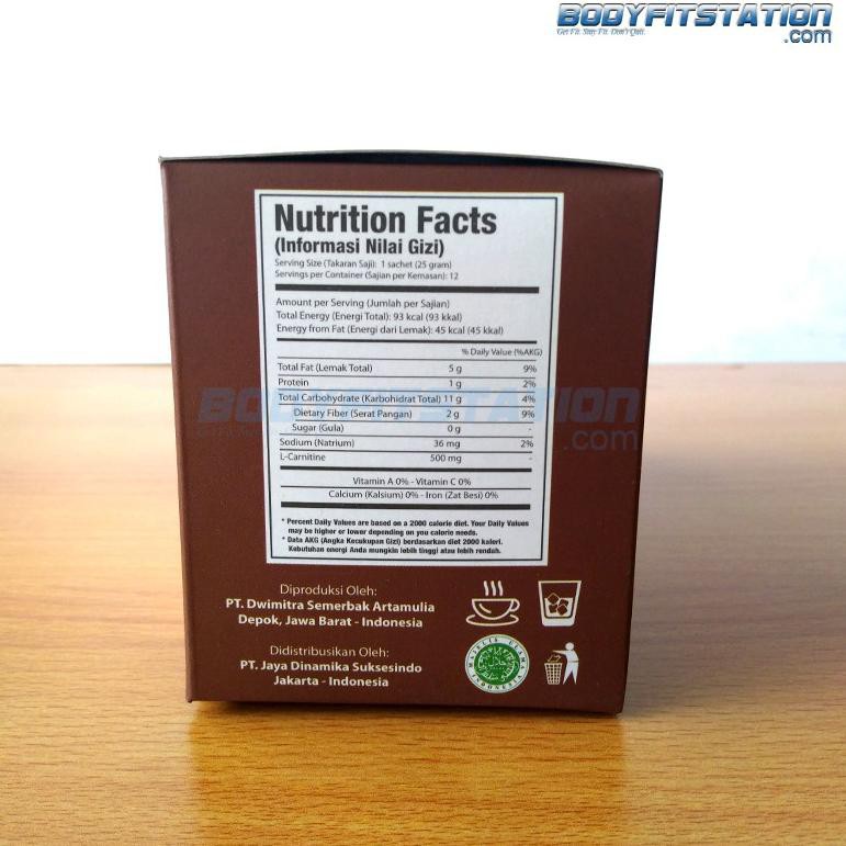 

SHOPEE MALL Java Prime Coffee 300 Grams 12 Sachets Hazelnut Latte / box carnitine javaprime kopi l l
