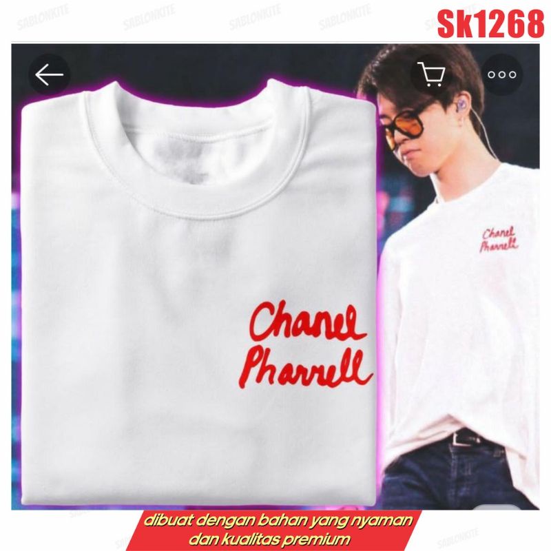 BTS TSHIRT JIMIN CHANEL//KAOS BTS