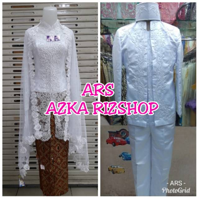 SET KEBAYA AKAD NIKAH DAN BESKAP AKAD NIKAH PRIA