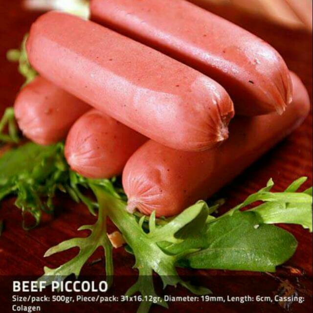 

Sosis Soelina Beef Piccolo 500 gram