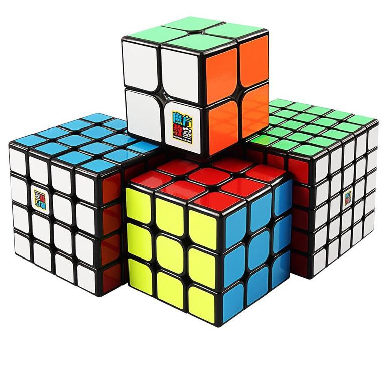 Paket Rubik 2x2 3x3 4x4 5x5 Moyu Gift Box - Paket Rubik Murah 4in1