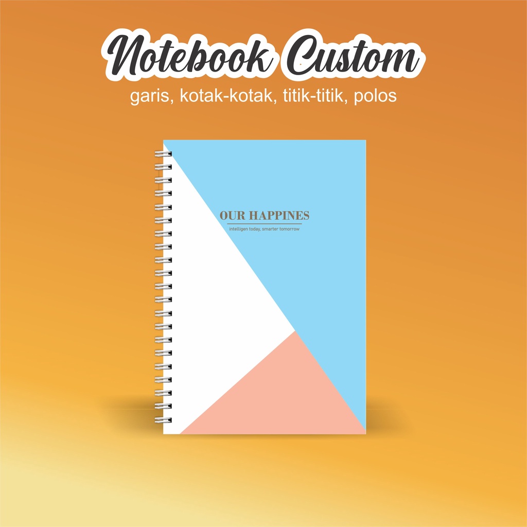 

NOTEBOOK A5 CATATAN/JURNAL BOOKPAPER GRID/KOTAK2#DOTTED/TITIK2#BLANK/POLOS