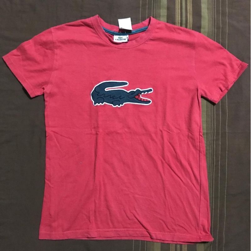 LACOSTE BIG LOGO TSHIRT KAOS/ SECOND BEKAS PRELOVED ORIGINAL/ HOODIE CREWNECK
